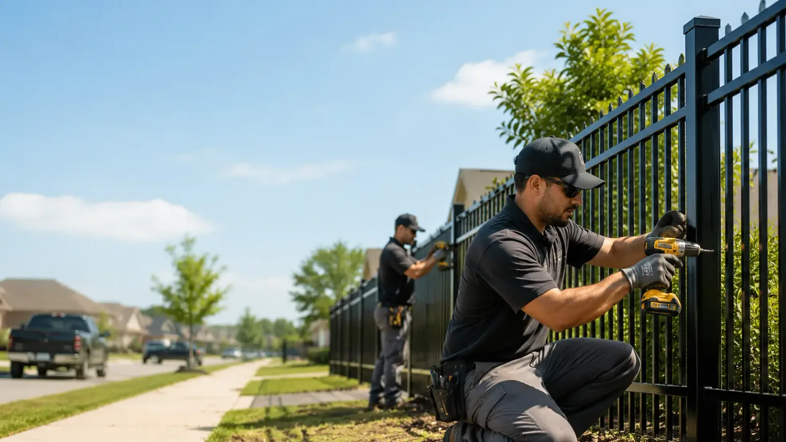 Metal Fence Installation in Brisbane, CA